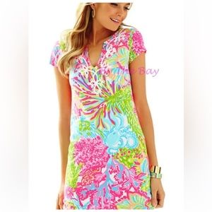 Lilly Pulitzer Brewster dress more lovers coral size medium